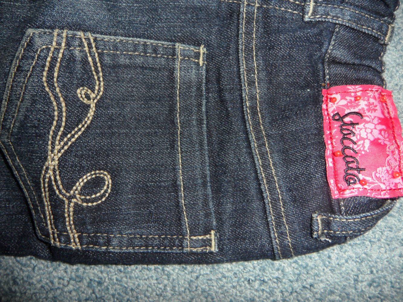 Staccato Jeans Bootcut mit Stickerei