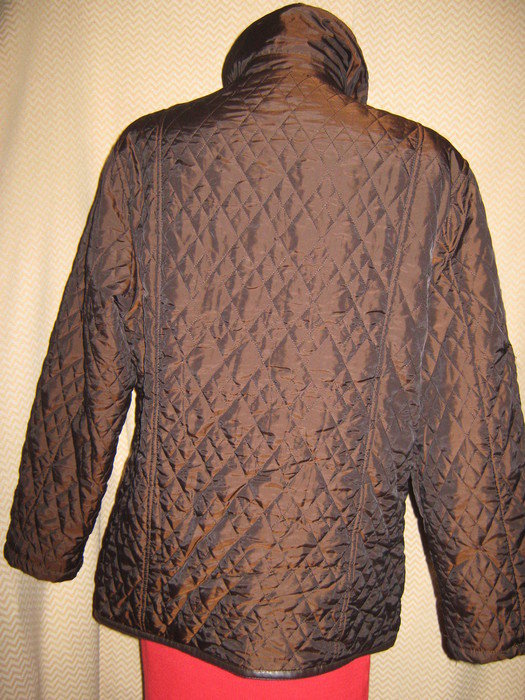 NEU * Edel * DESIGNER * Outdoor * Stepp- Jacke * im Englisch- Style * Gr. 40- 42/ M, braun- metallic *