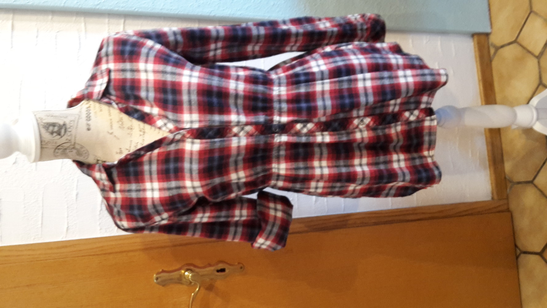 coole Karierte Bluse 