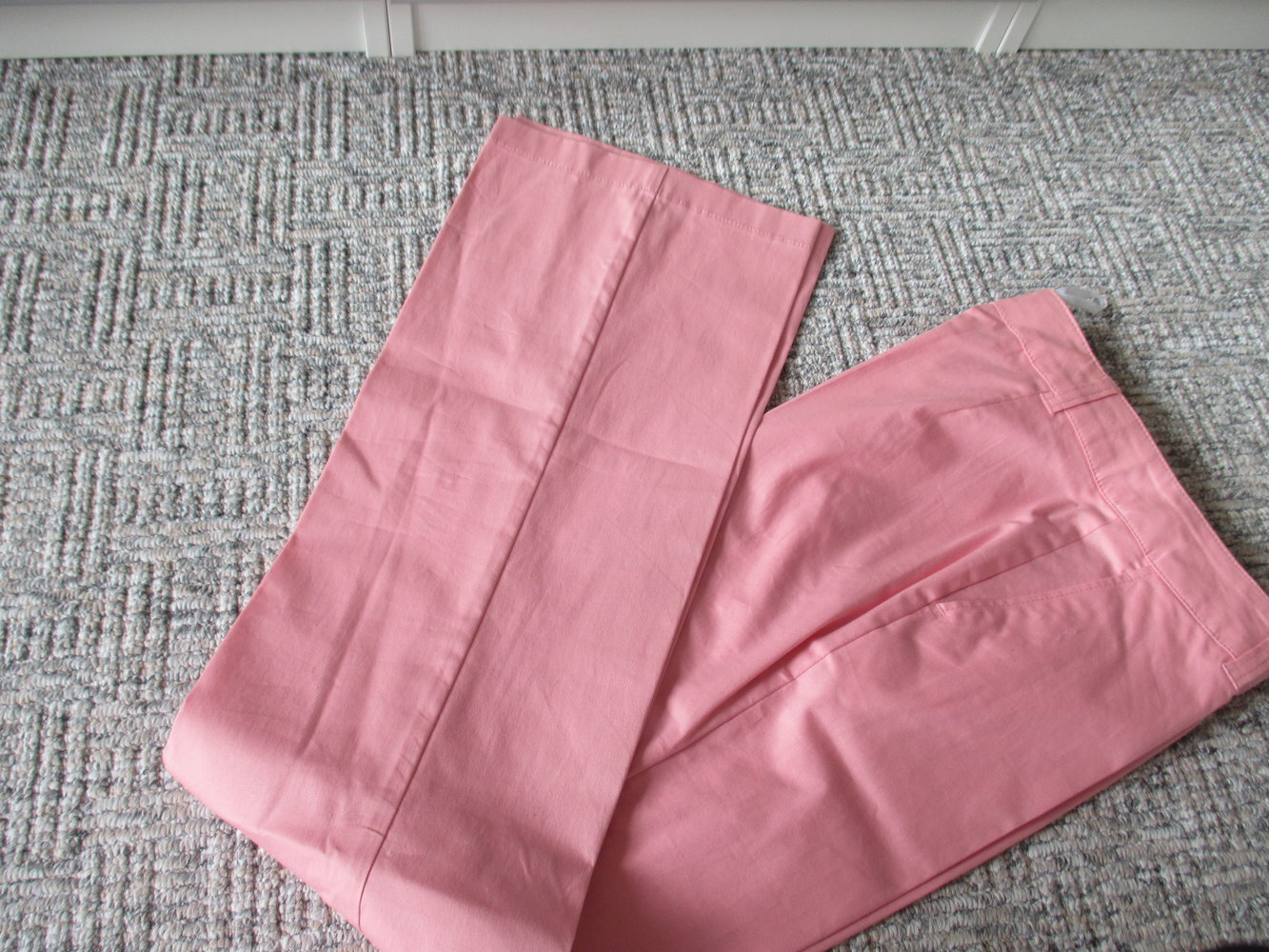 Anzughose / Chino in einem schönen Rosa, Gr. 34, Steilmann, Baumwolle