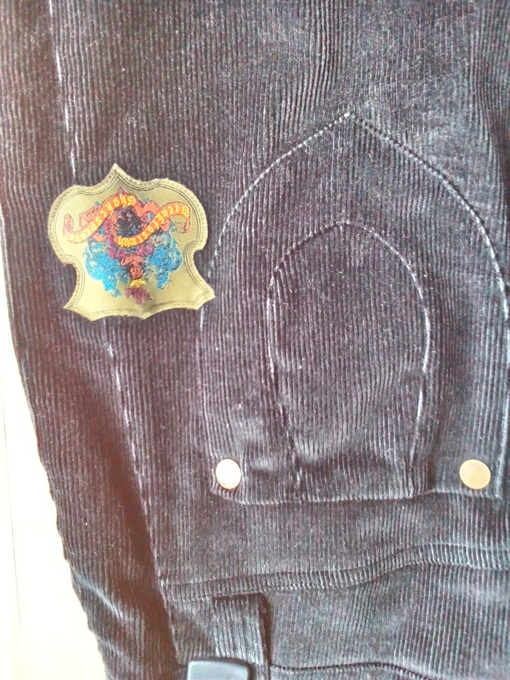 Cord Rock Gr. 38 schwarz