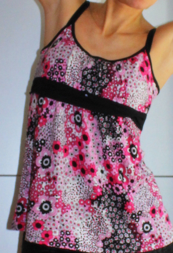 süßes Babydoll / Oberteil von mit Blümchen