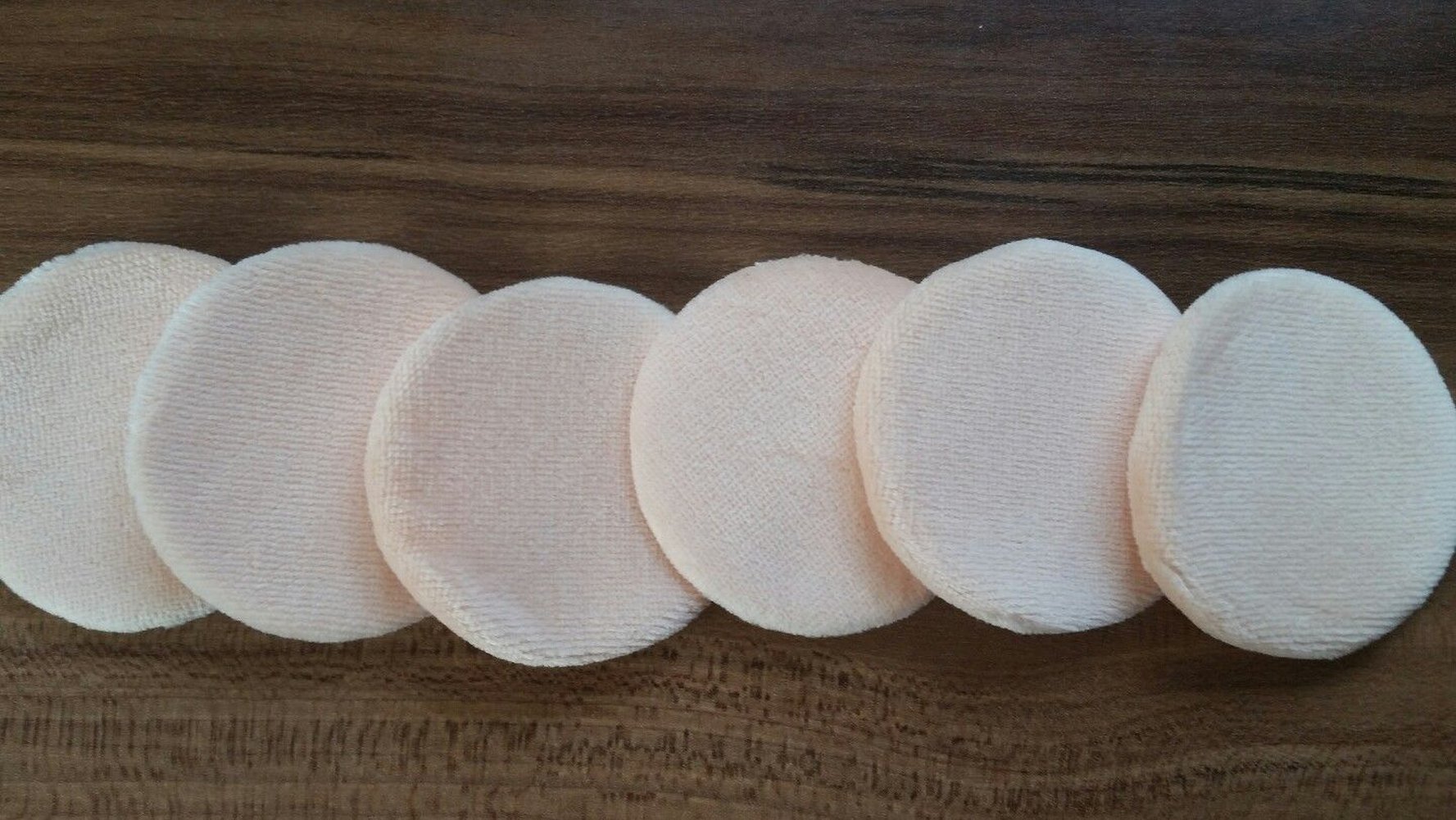 6 x Puder Schwämmchen Puderquaste . KOSTENLOSER VERSAND !!!!!!!!!!!