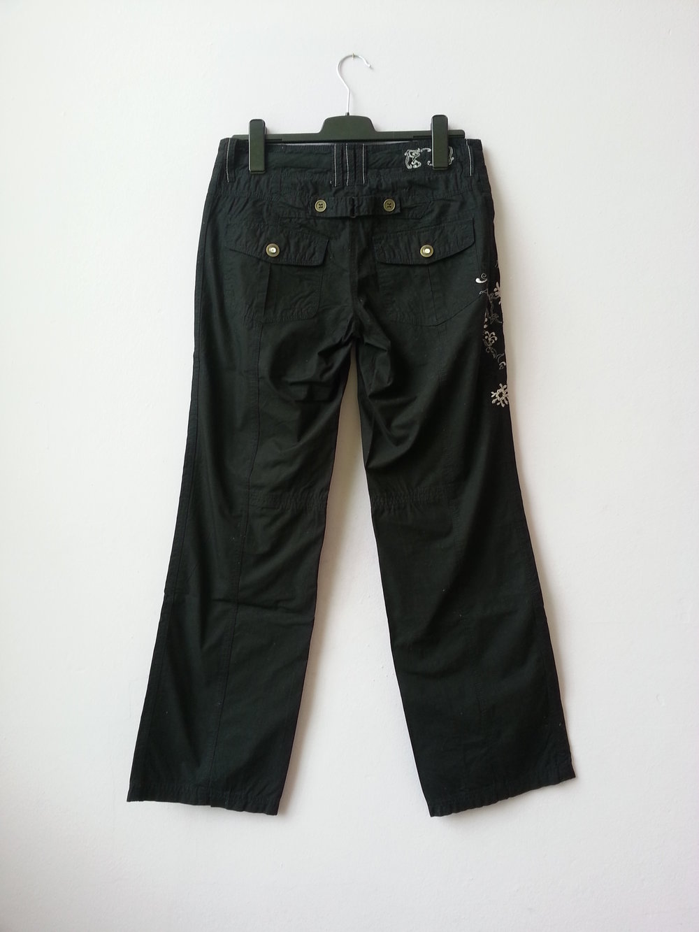 Hose schwarz luftig locker Orsay 38