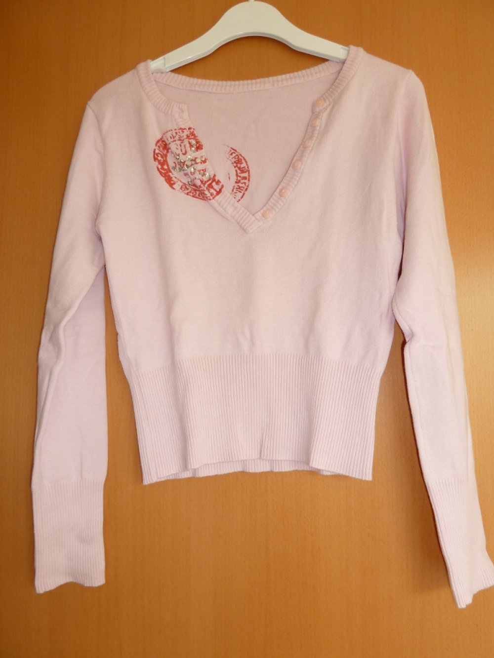 Rosa Pullover - Größe 34 / 36