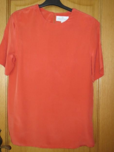 2-Teiler, Rock und Oberteil, Gr.38/40, Seide