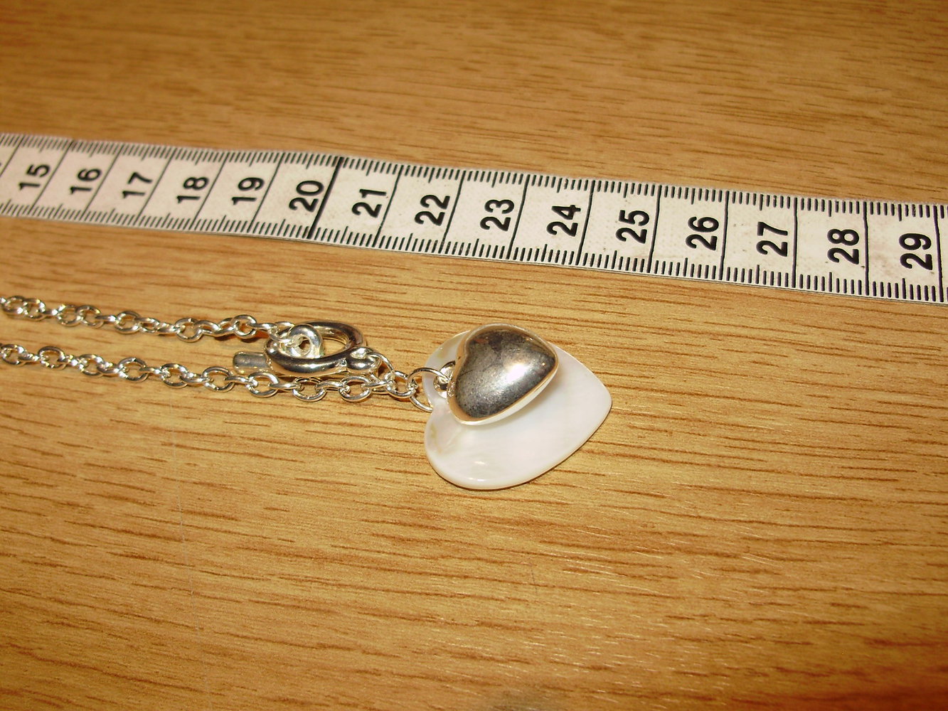 Kette mit zwei Herzen NEU