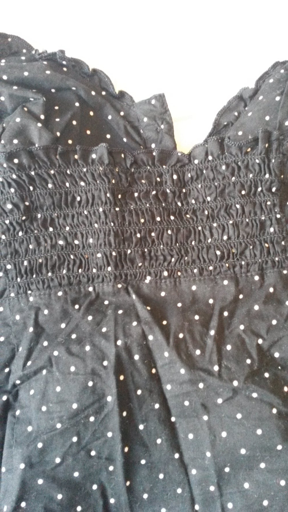 Tanktop mit Polka Dots / Pünktchen