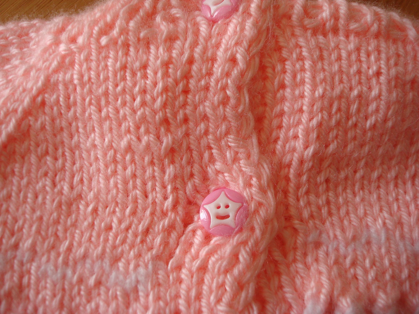 Strickset für Neugeborene, Babygirl, handmade Gr. 62