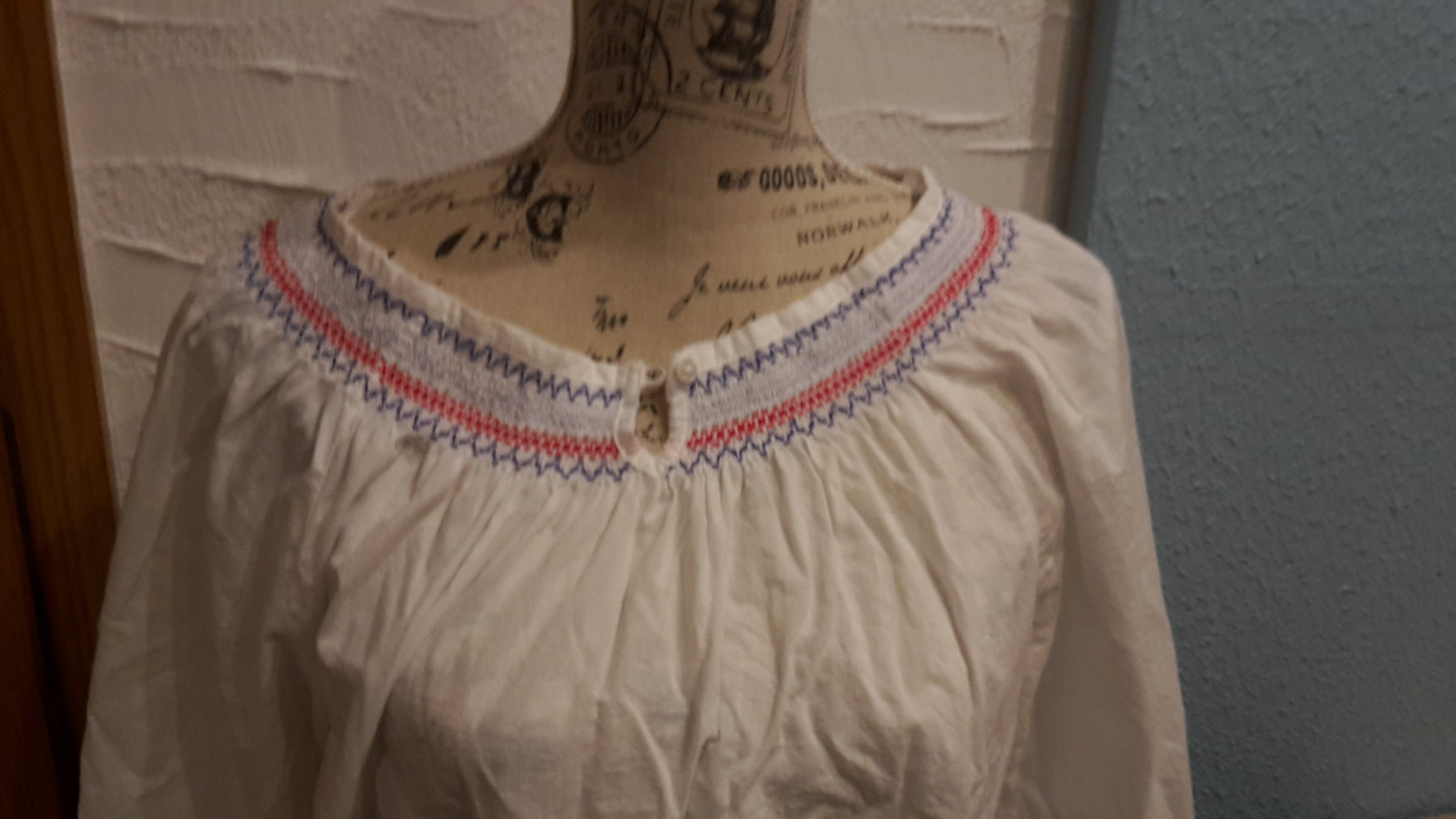 weiße Bluße ethno style 