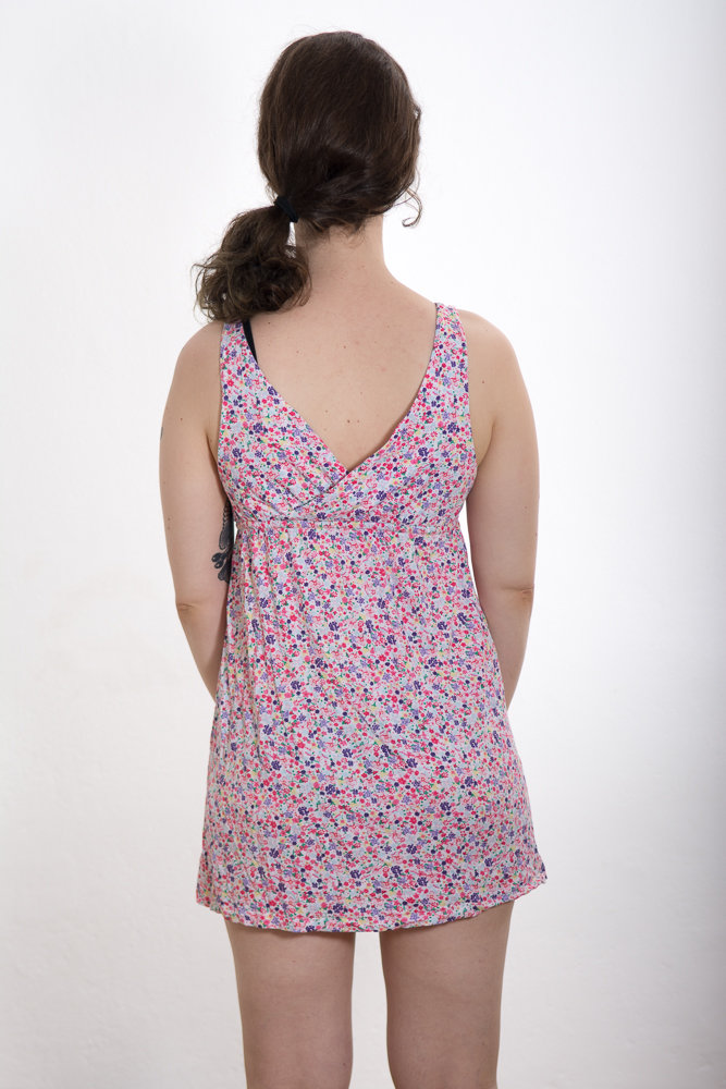 Blümchenmuster Minikleid H&M Divied