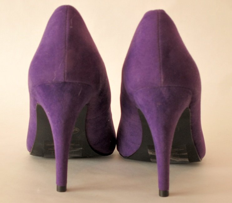 Sexy Pumps Highheels Gr. 41 (42/8) violett neu