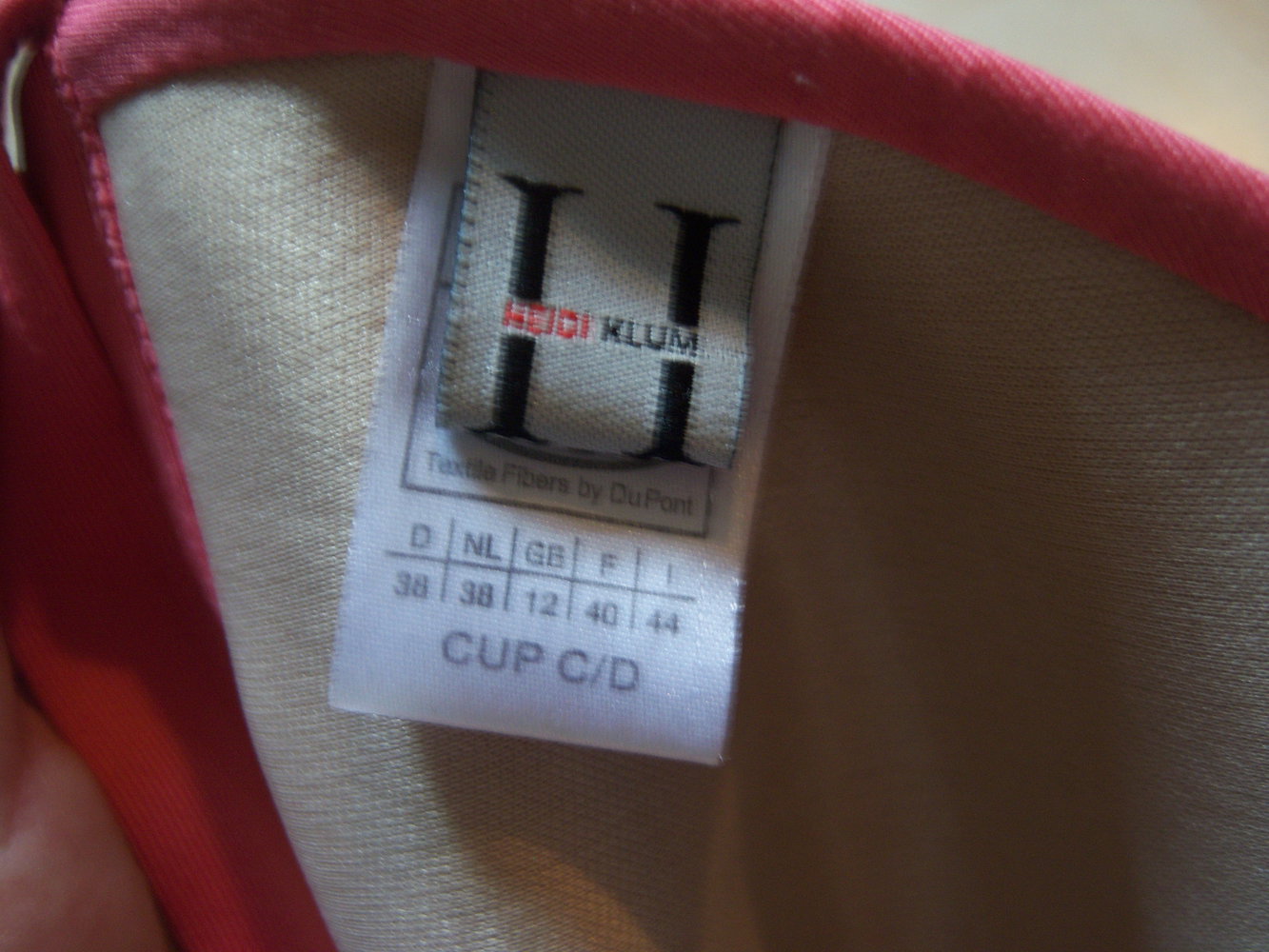 Korallfarbener Bikini von Heidi Klum für Otto