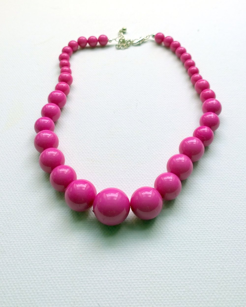 Kette, retro, 50er Jahre, pink
