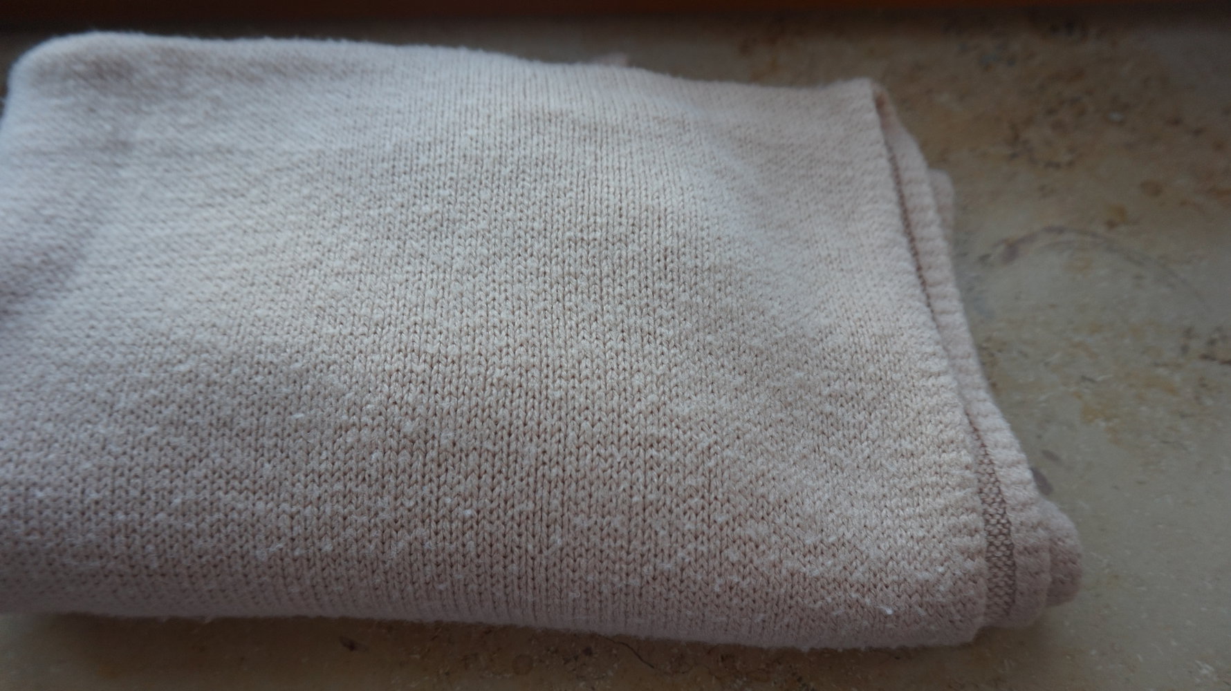 schöner Strickloop, beiger SchlauchSCHAL