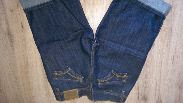 Jeans, knielang, Capri