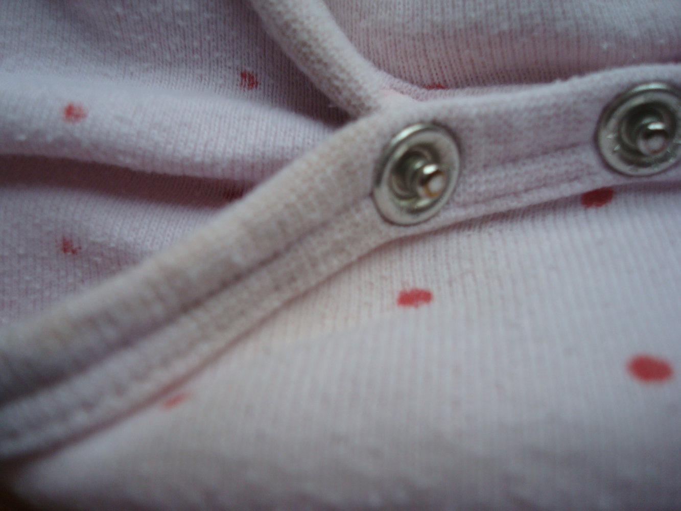 Body lang, Langarmbody mit Punkten von H&M Gr. 80