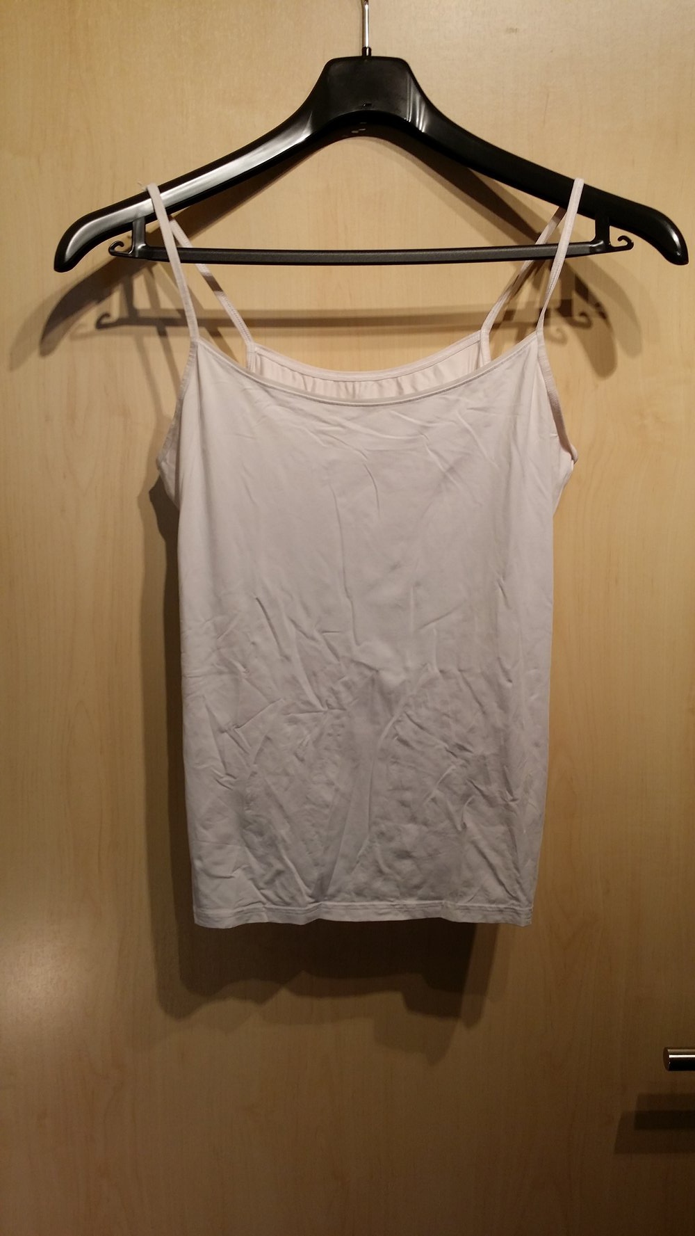 Top weiß schulterfrei mit Spaghettiträgern- Damen