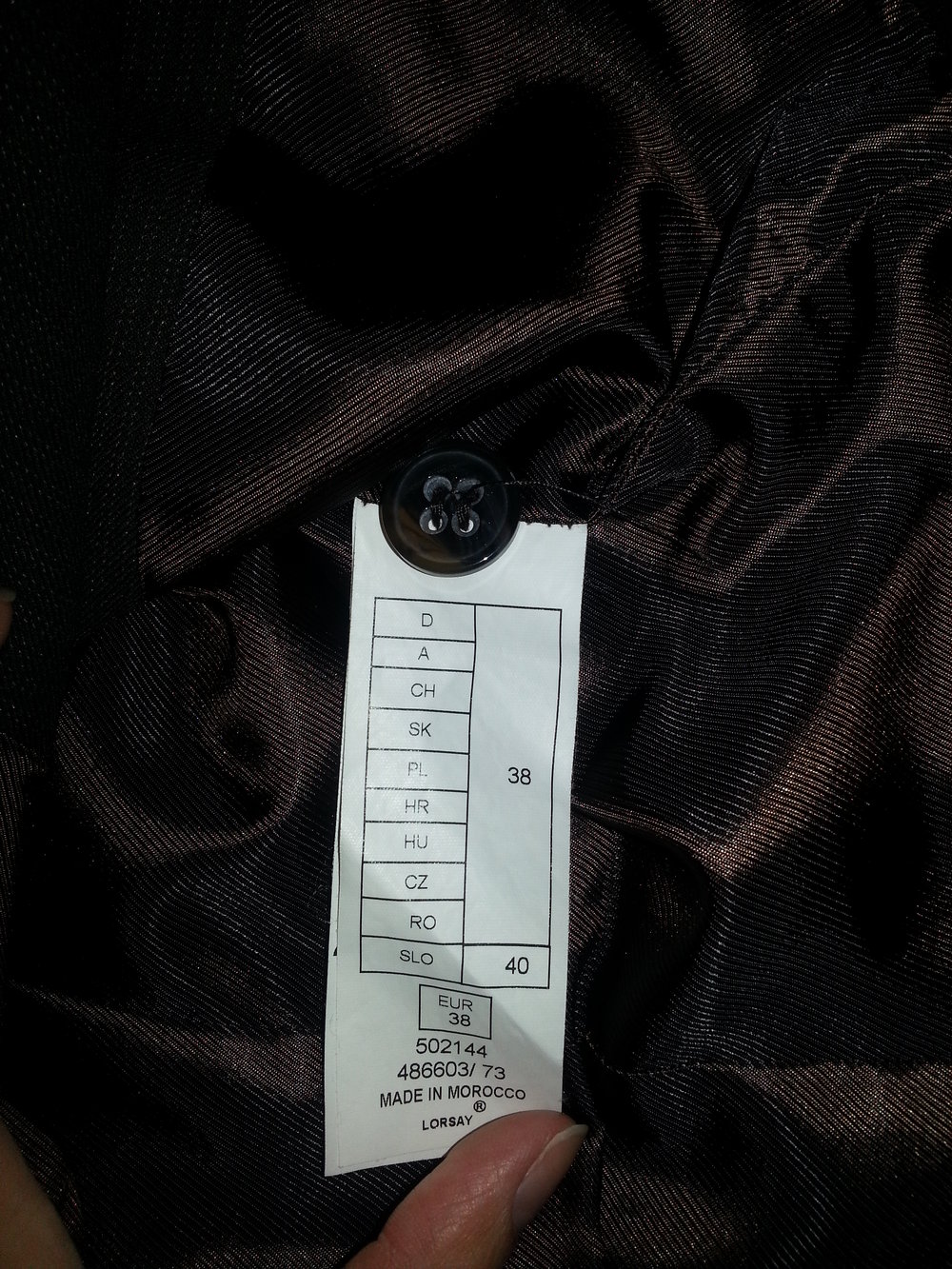 Weste braun Orsay Basic