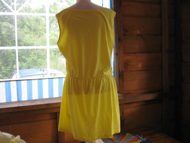 *** Sonnengelbes ~ Kleid ~ Longtop ~ Strandfeeling ***