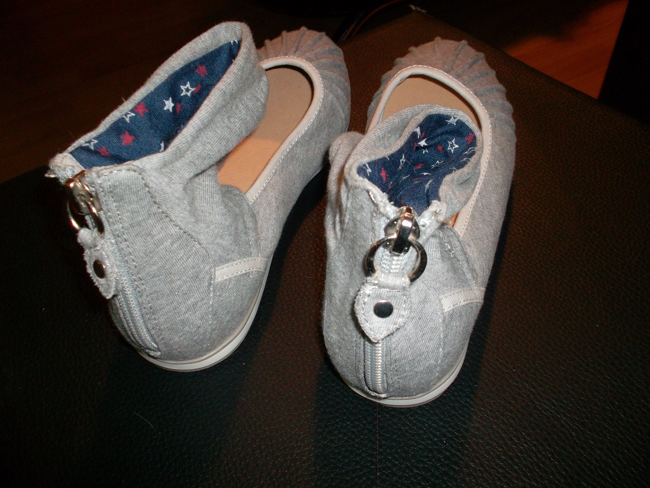 graue neue schuhe,gr. 37