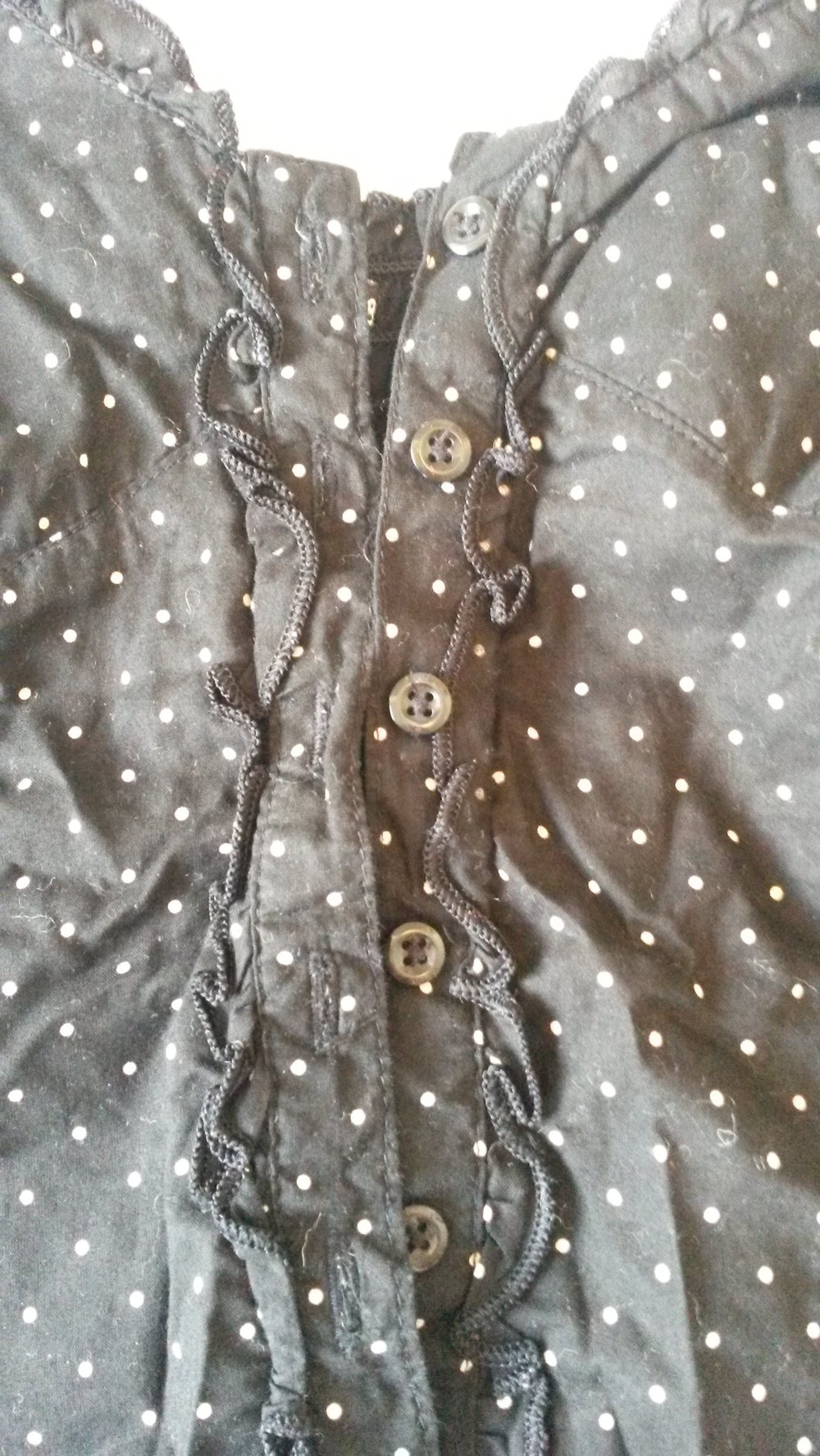 Tanktop mit Polka Dots / Pünktchen