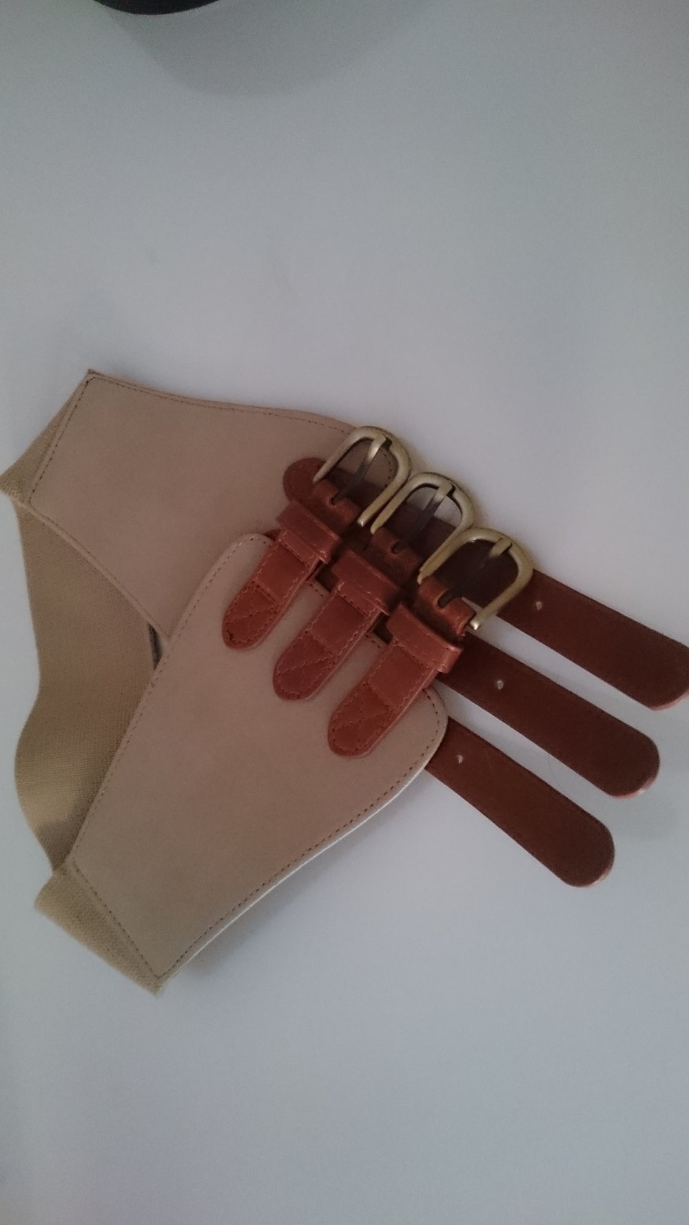 Taillengürtel in braun
