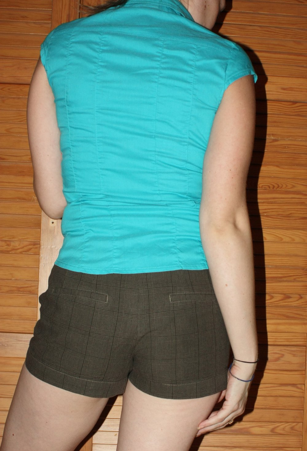 Türkise Bluse, Orsay, Gr. XS