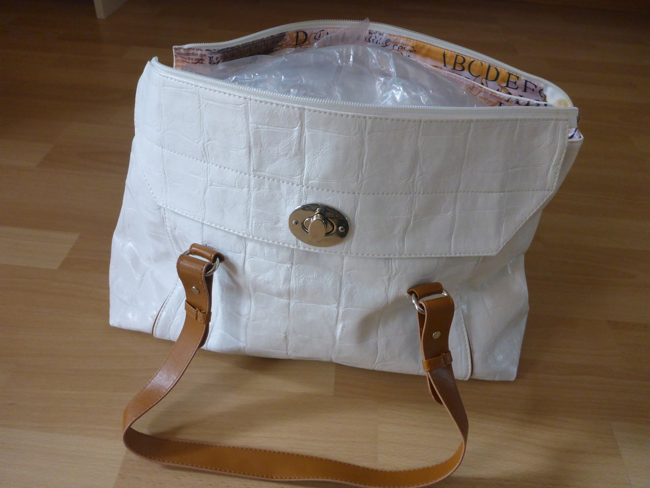 Handtasche, Bodyflirt, weiß