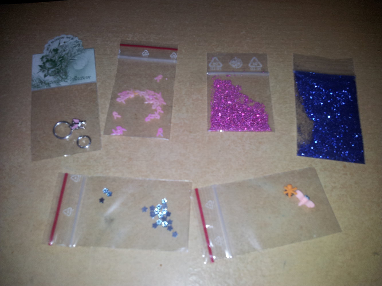 Nailart, Nageldesign, Steine, Glitzer, etc