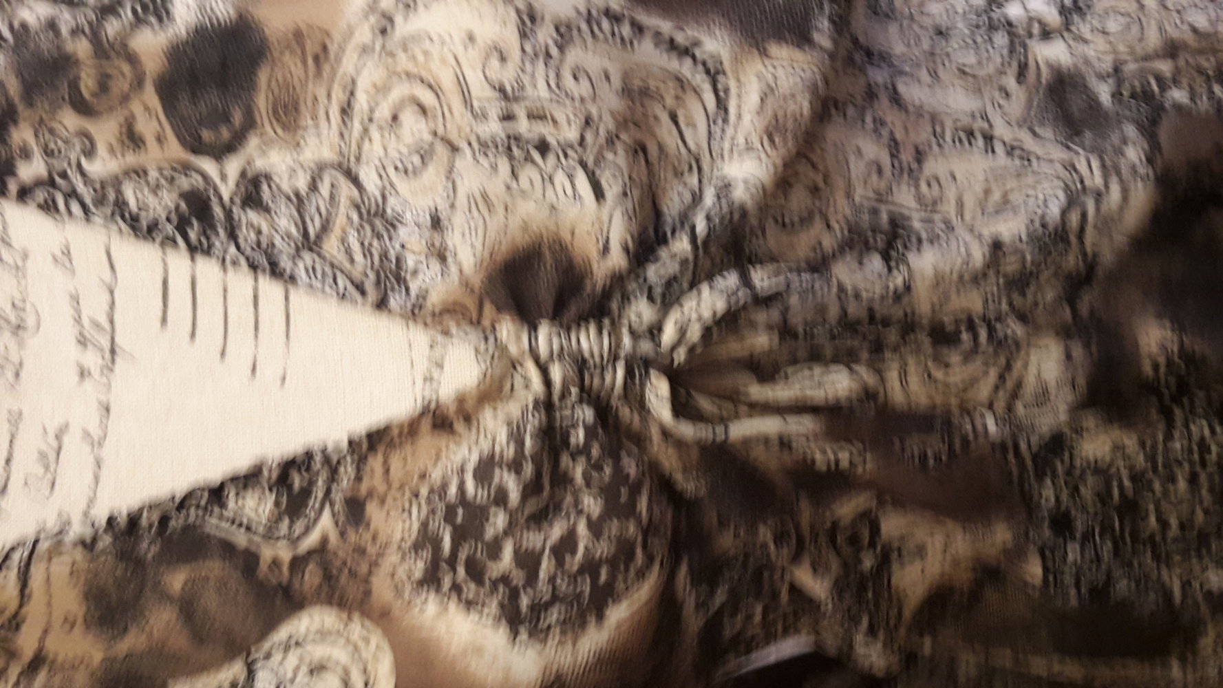 NEUwertigStreetOne Bluse Gr. 42 Braun, Leoprint, Muster, 