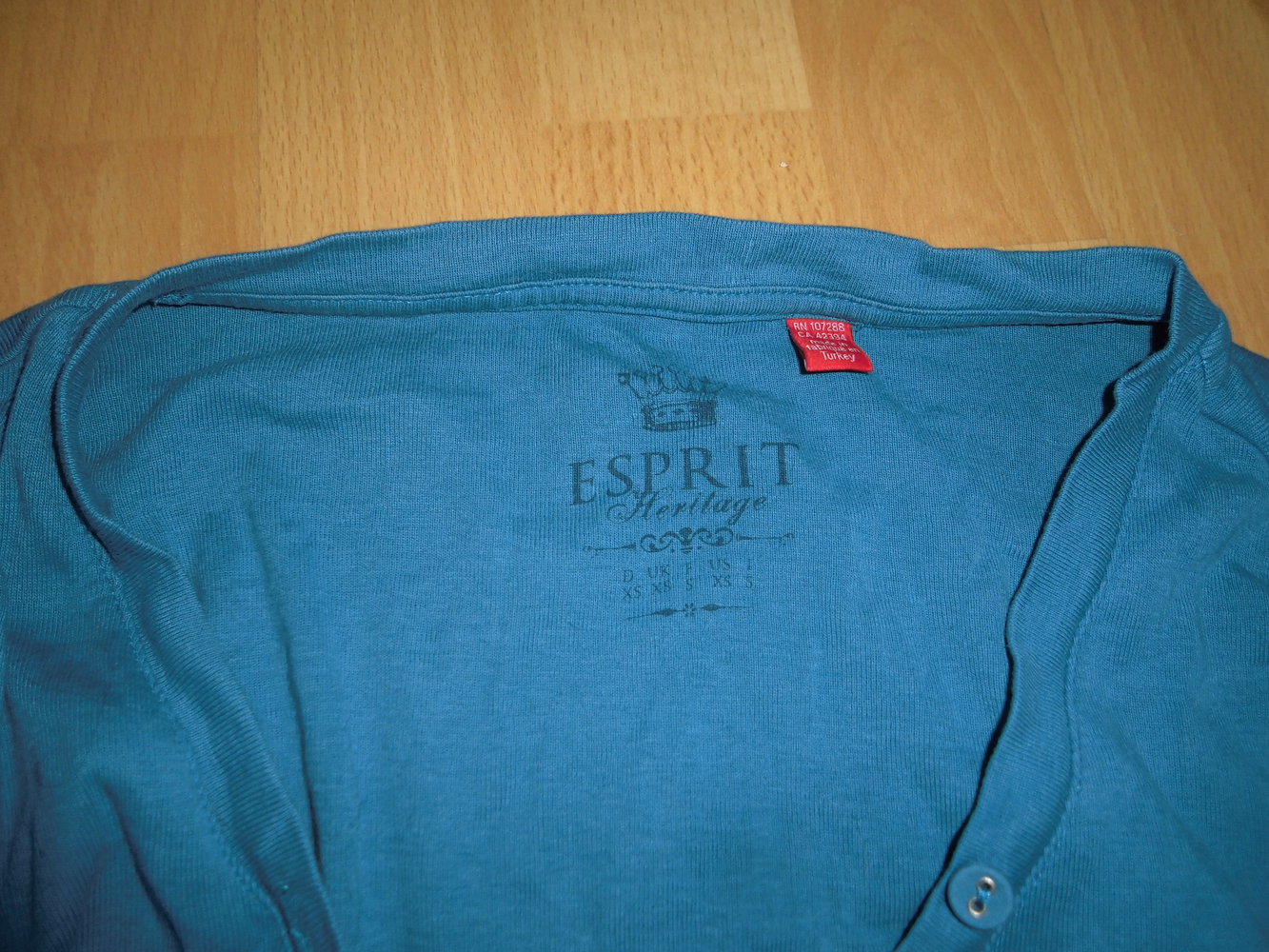 Blaues Longsleeve - Esprit - Größe XS - guter Zustand