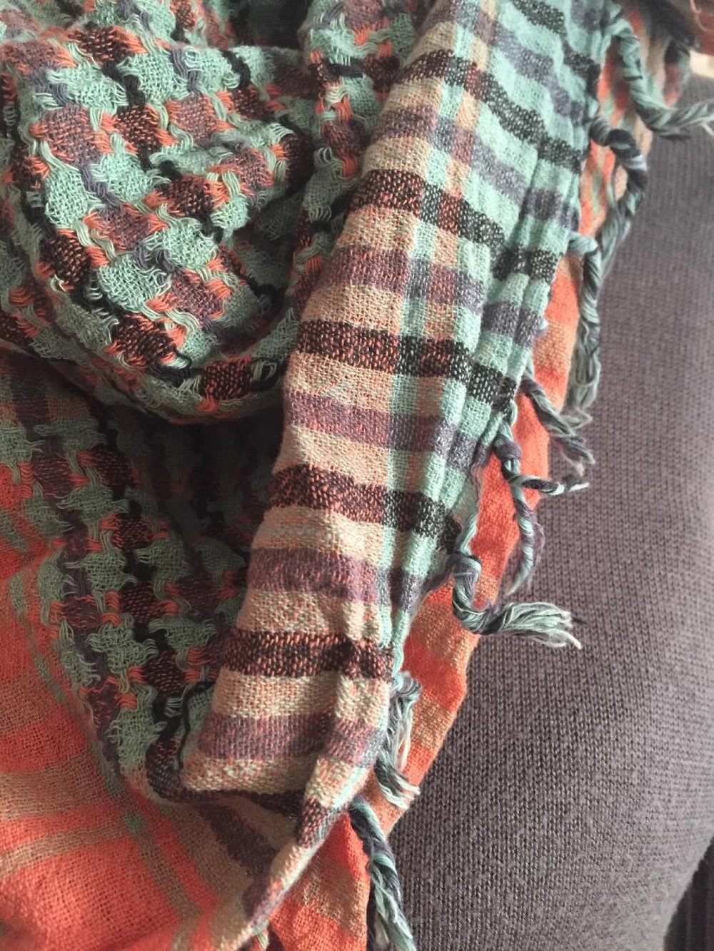 Halstuch orange grün, Pali Style