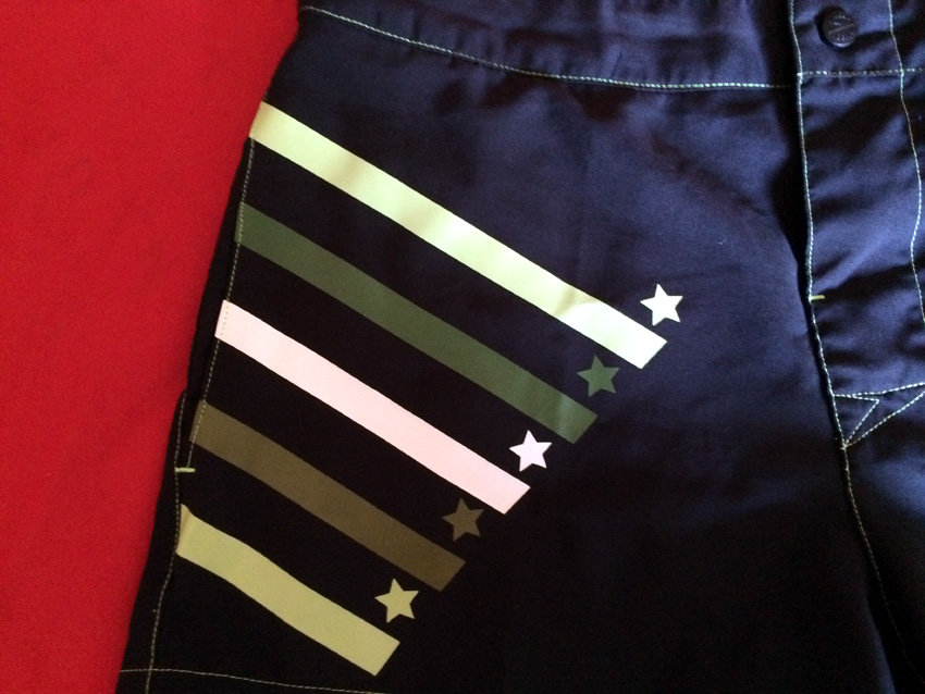 Speedo Badeshorts Gr. 38 M Weite 30 schwarz grün Badehose Boardshorts