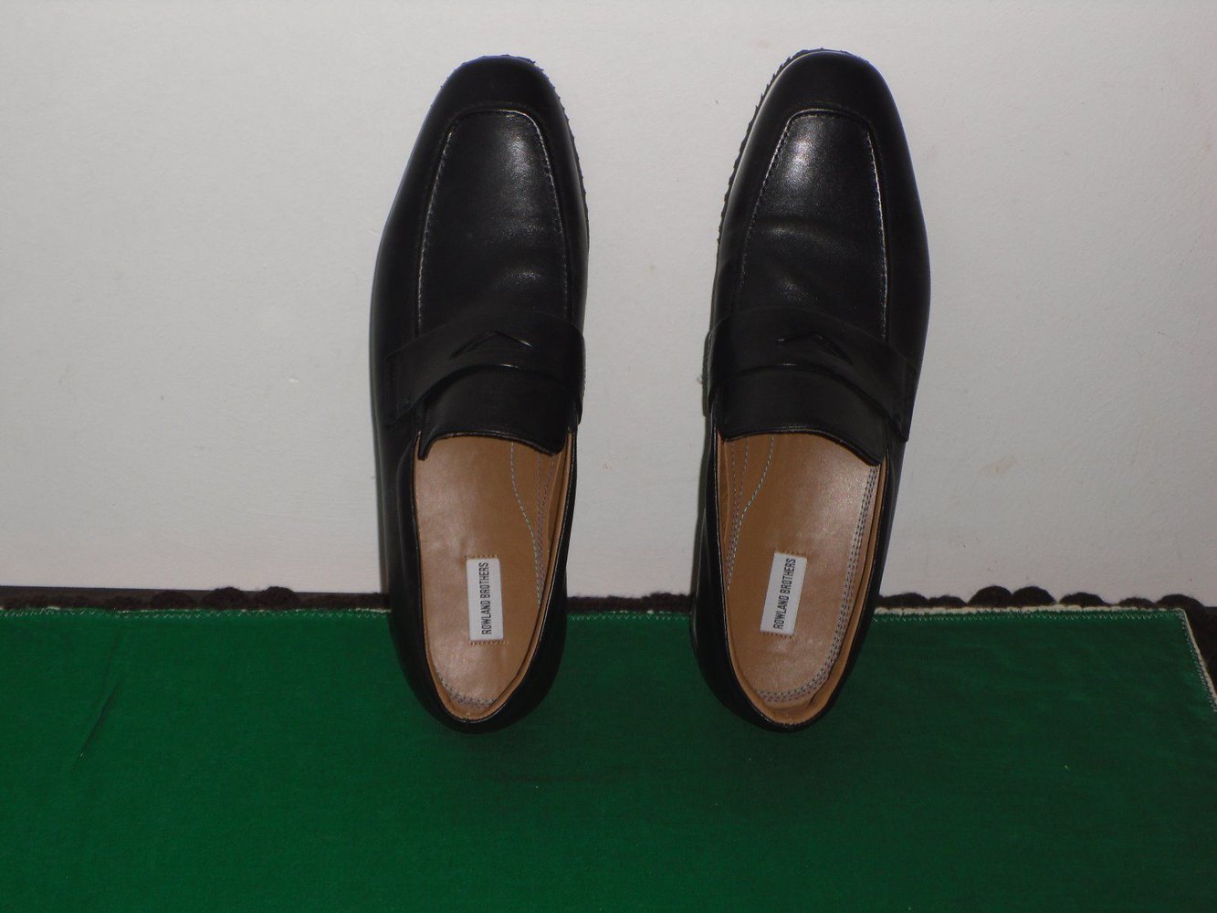 Herren Slipper Rowland Brothers Grösse 45 fast neu weiches Leder 