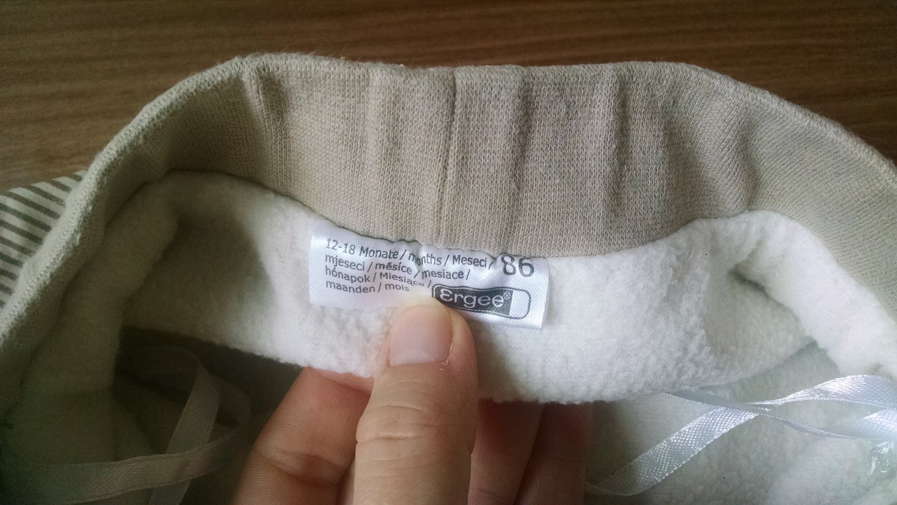 Kuschelige Thermohose Gr. 80/86