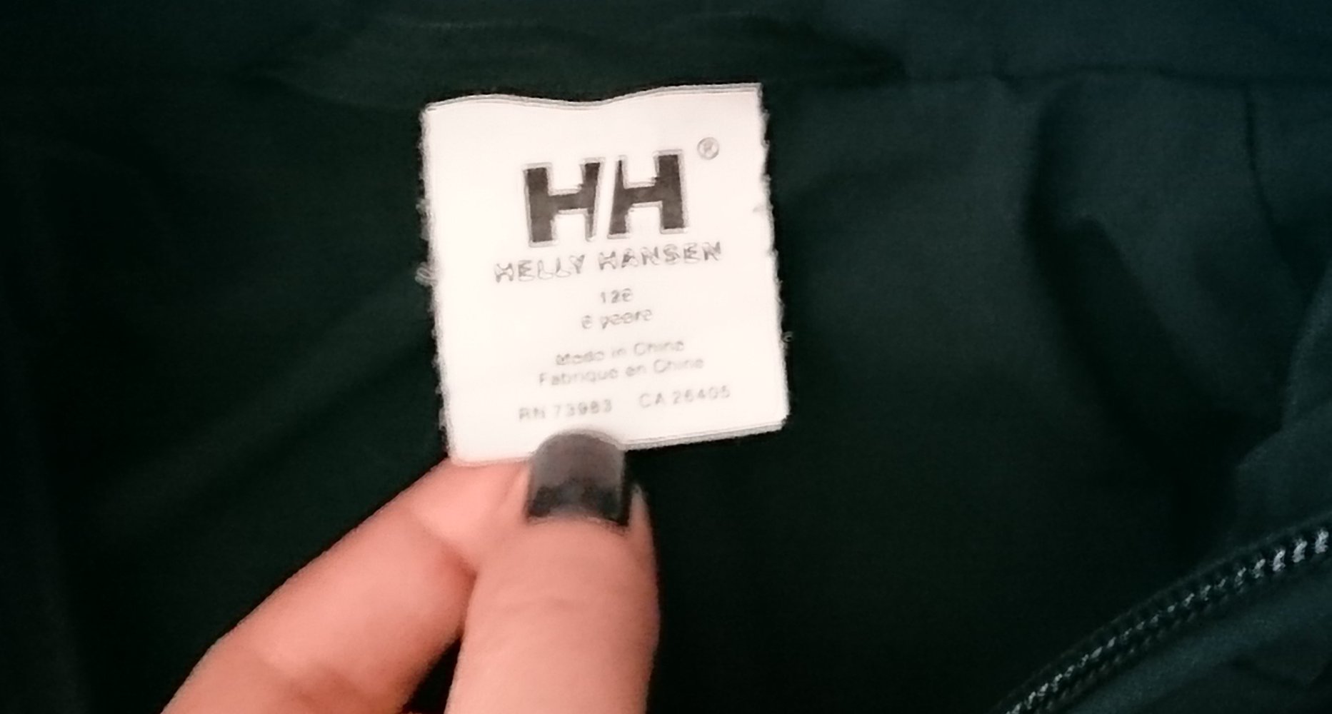 Helly Hansen Wind-/Regenjacke Gr. 128