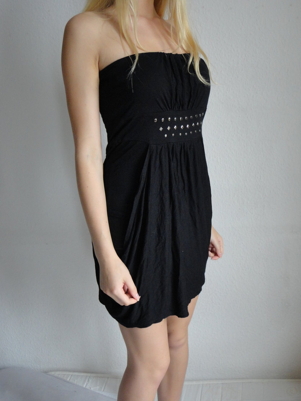 Edles schwarzes Kleid