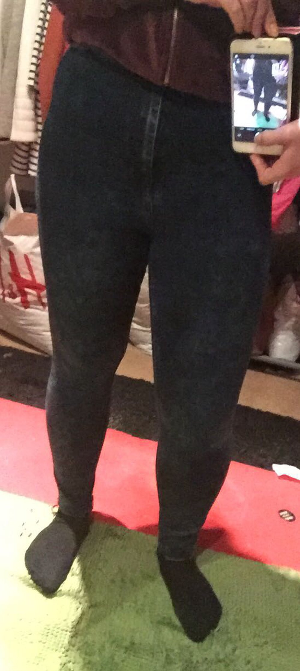 Skinny High Waist Ankle Jeans 