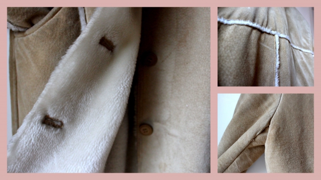 top WILDLEDERMANTEL - Spitzenquaität