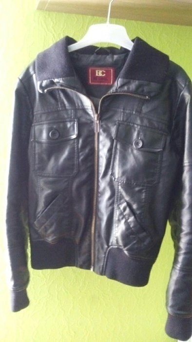 Lederjacke 