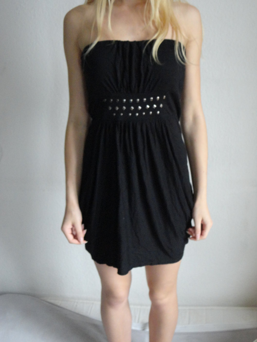 Edles schwarzes Kleid