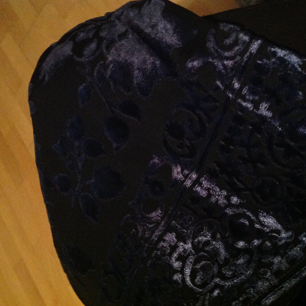 Langes Sommerkleid in blau