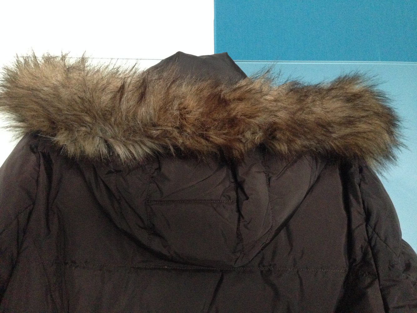 Tommy Hilfiger Damen Daunenmantel XXL braun