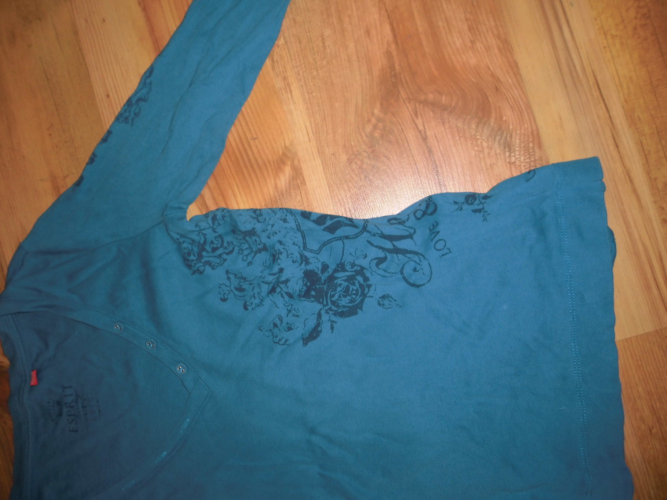 Blaues Longsleeve - Esprit - Größe XS - guter Zustand