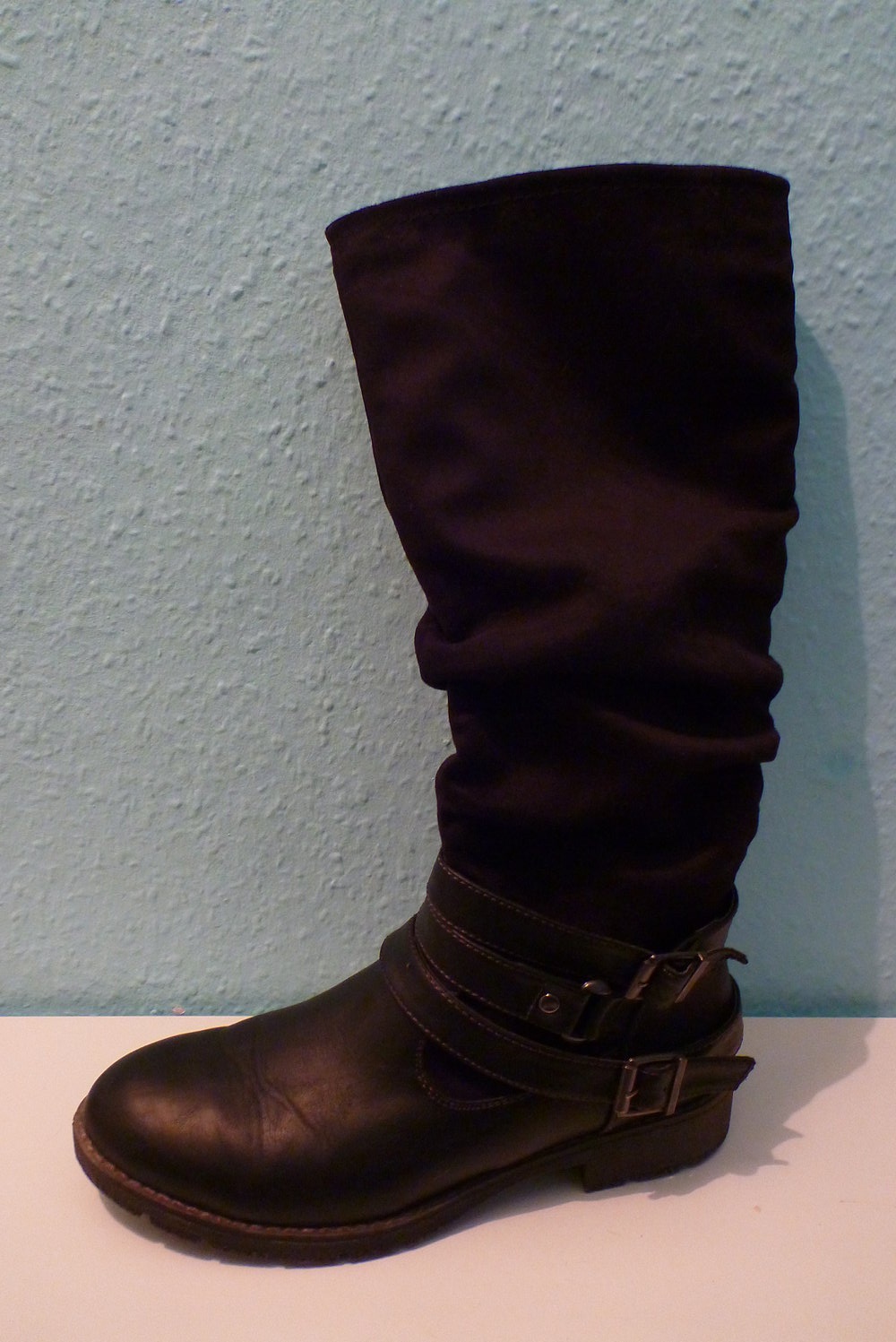 Anna Field Stiefel gefüttert, Gr. 40, schwarz