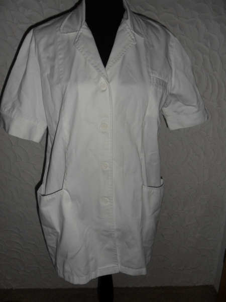 Weißer Berufskittel Gr.44/46