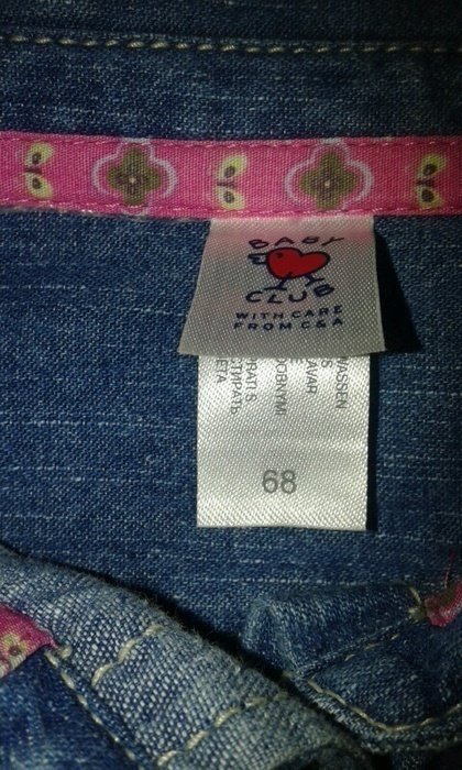 jeanskleidchen gr. 68