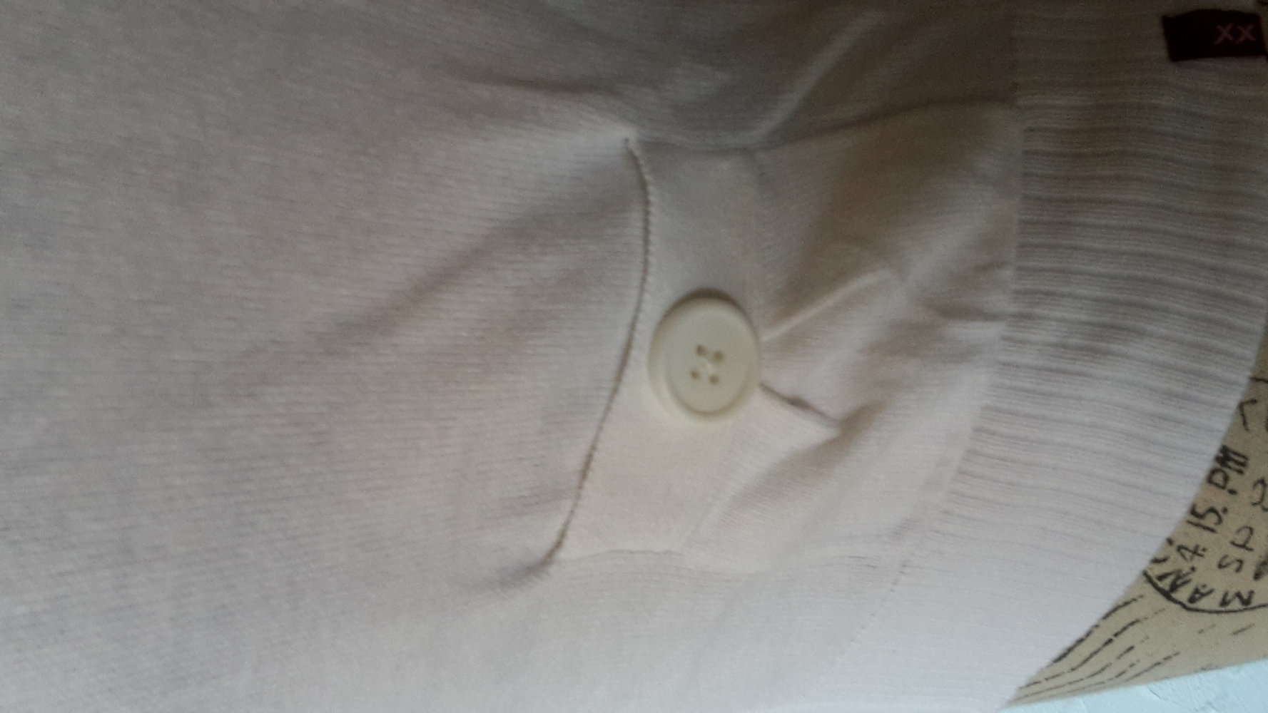 weißes Bolerojäckchen, kurzärmlig