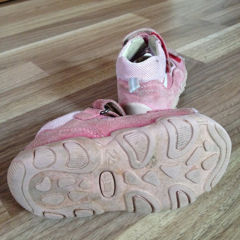 pinke Super Fit Sandalen